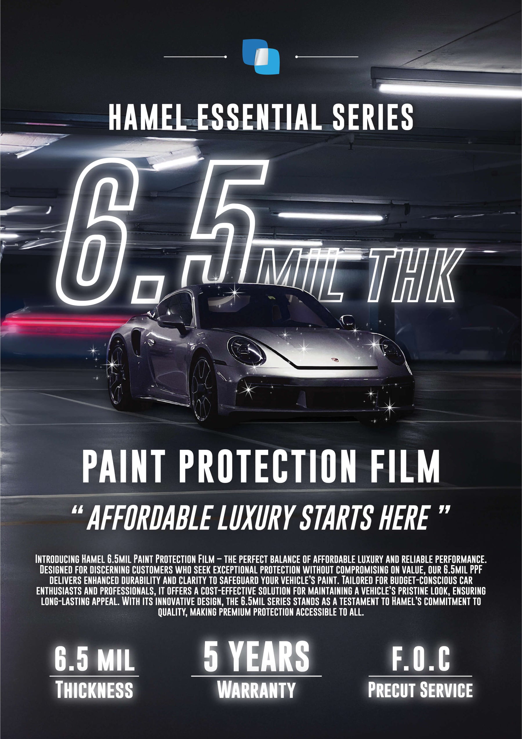 Essential Series – RM5,999 (Full Car PPF)