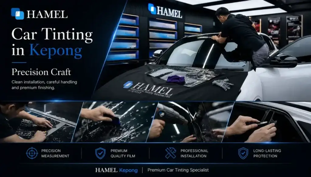 Naturechromic smart auto-darkness car tint at HAMEL Kepong