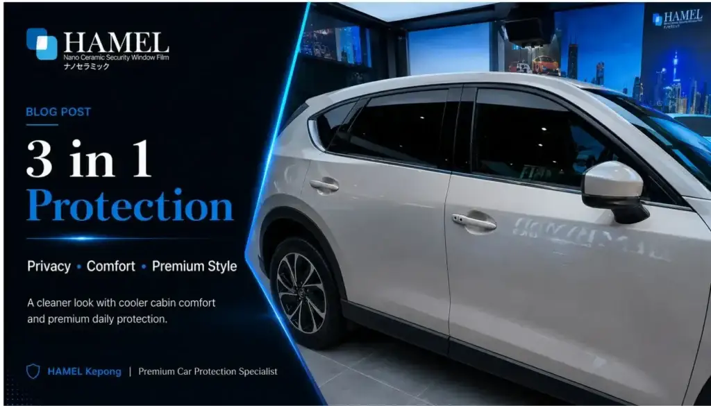 TPU Paint Protection Film and premium car protection at HAMEL Kepong