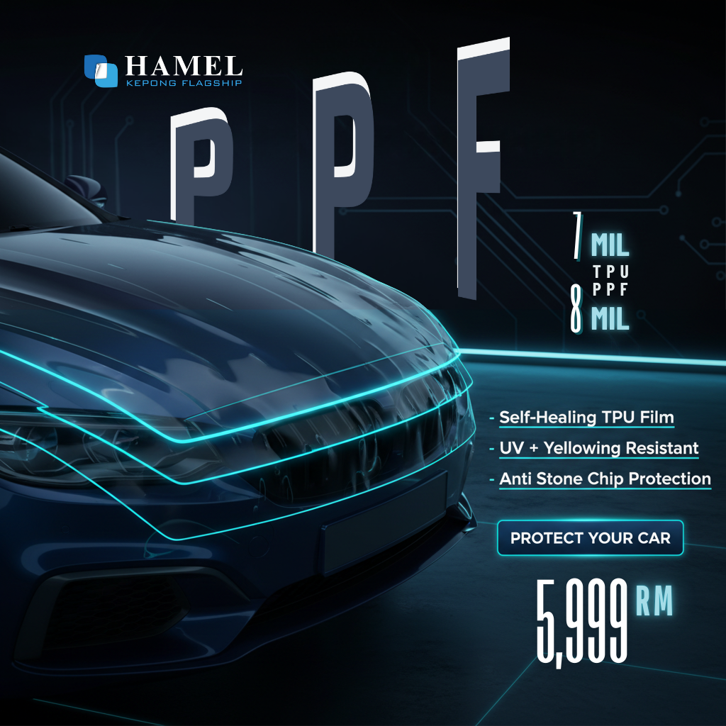 Paint Protection Film in Malaysia | Hamel Kepong Flagship