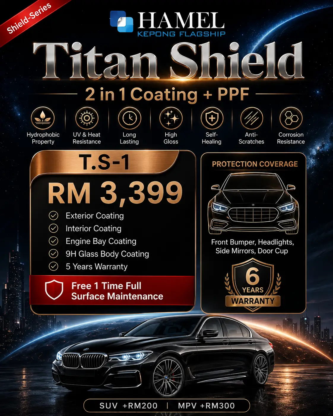HAMEL Titan Shield T.S-1 package