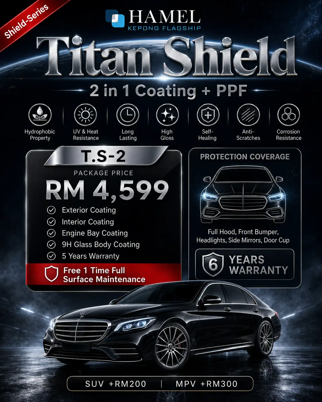 HAMEL Titan Shield T.S-2 package