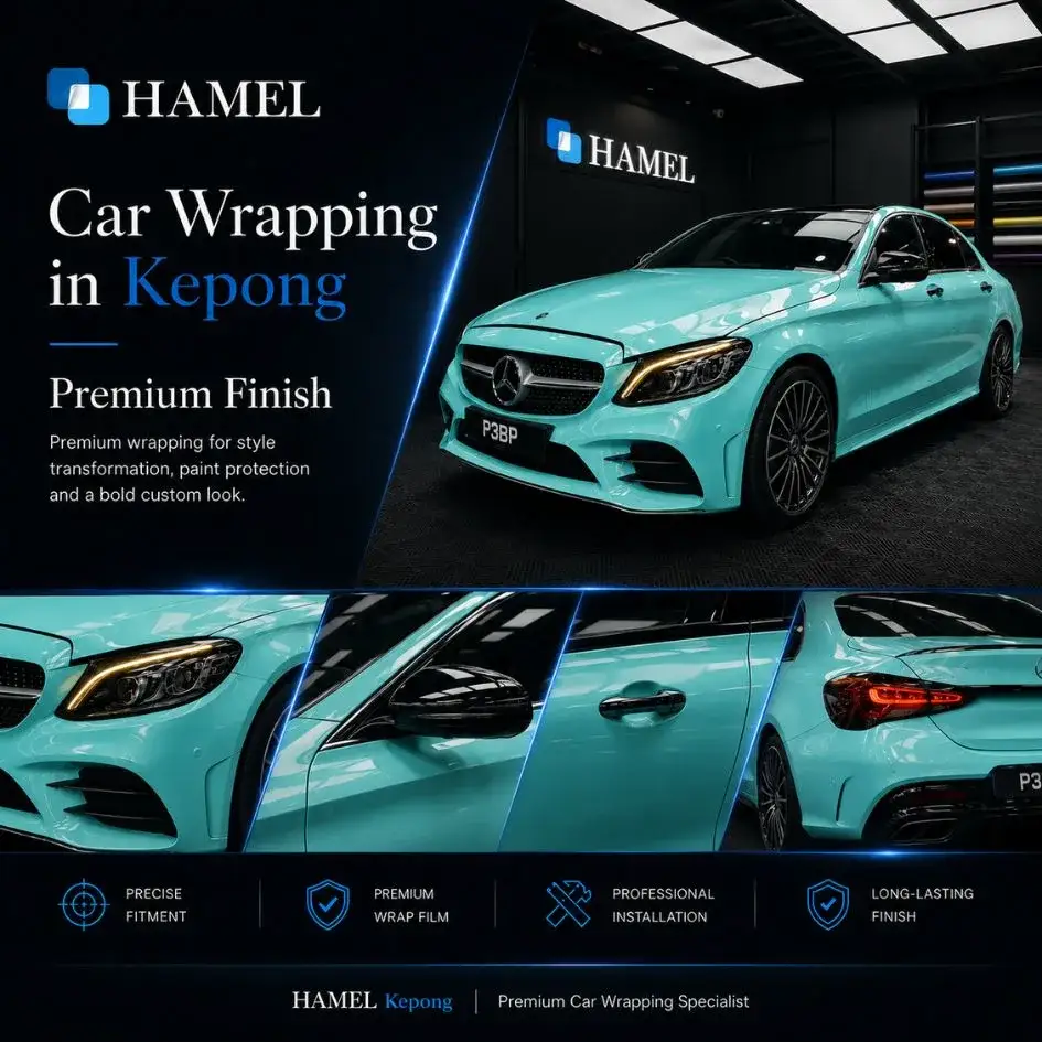 HAMEL Kepong Car Wrap Colour Options